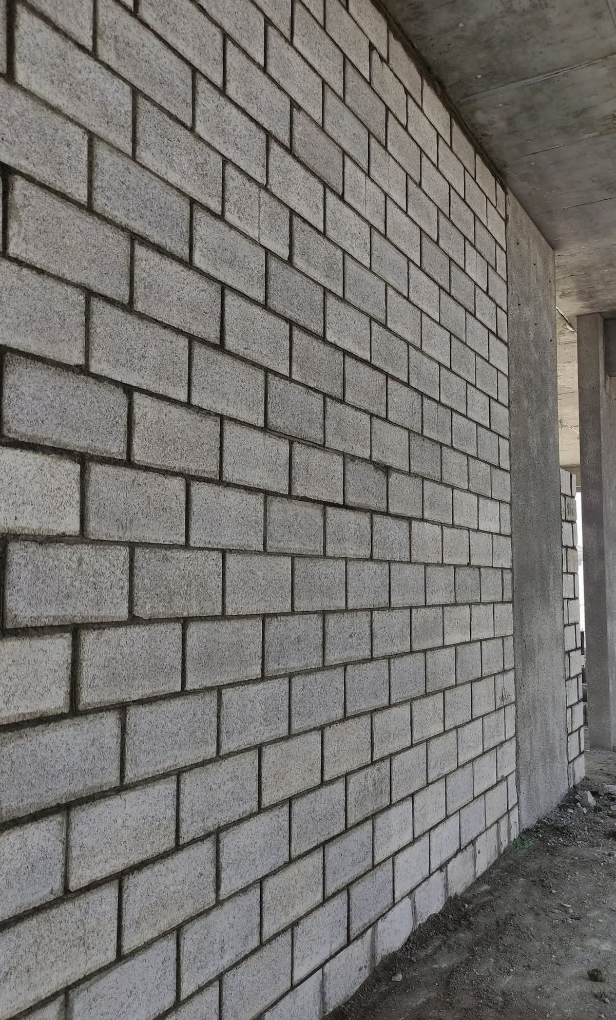 Bloco de concreto da Lajes São Francisco